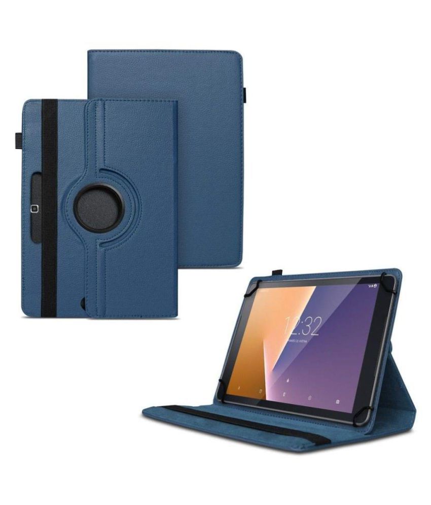 Samsung Galaxy Tab 2 P3100 Flip Cover By TGK Navy Blue